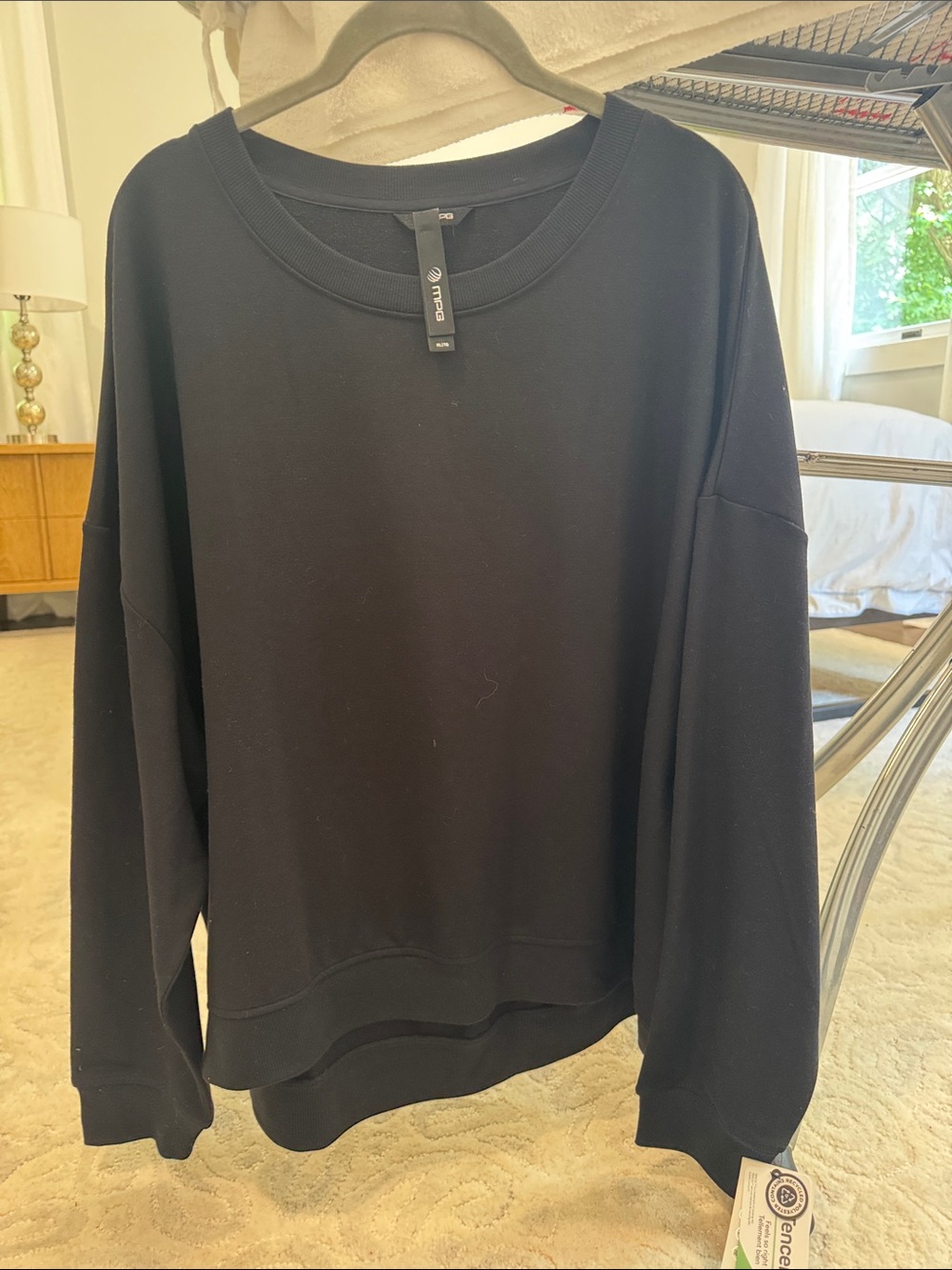 MPG Black Crewneck Sweatshirt